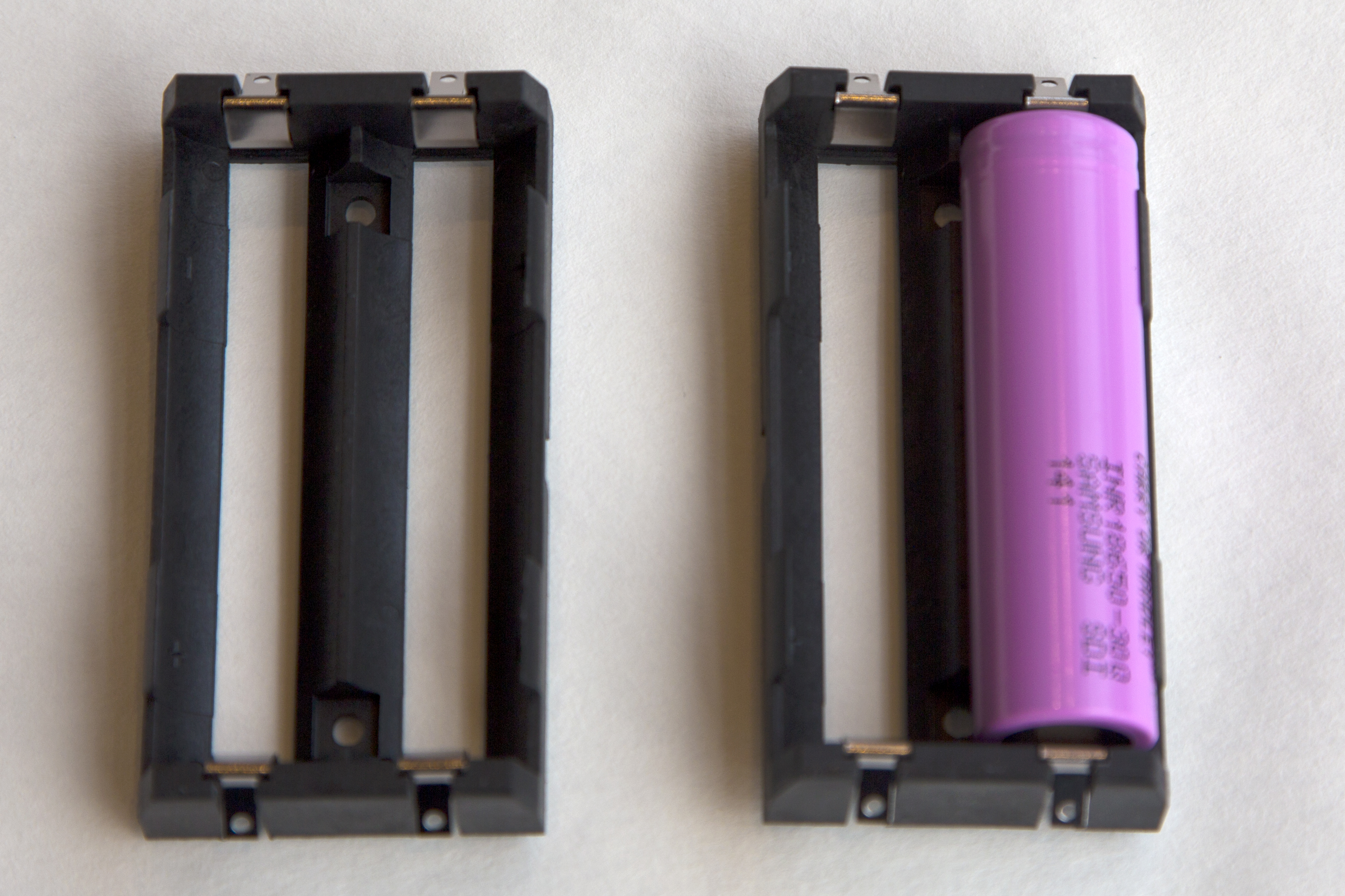 Bild 3 Akkuhalter mit Zelle